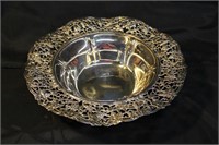 Beautiful Ornate Silver Bowl
