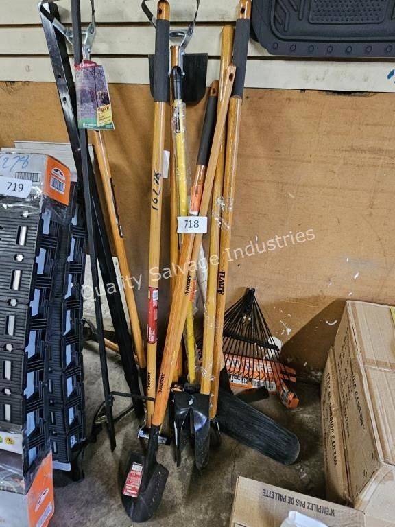9pc asst yard tools