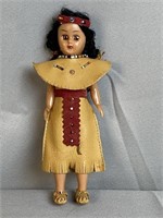 Vintage Native American Indian Girl Doll