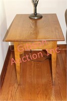 Altman Furniture Solid Oak End Table
