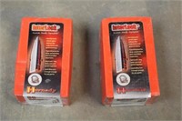 (2) Boxes - (1) Full (1) Partial Bullets, Hornady