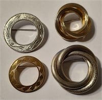 4 Different Circle Pins