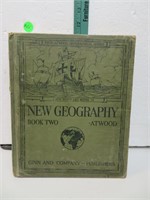 Antique 1920 New Geography Book Two Atwood A New