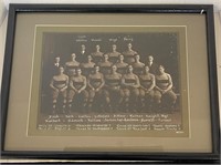 1914 TX. Undefeated Champions Photo Framed