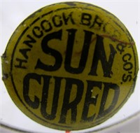 Hancock Bros Sun Cured Tobacco Tag Richmond VA
