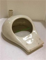 Antique ceramic bedpan.     655