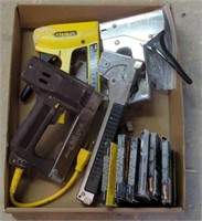 Arrow Fastener Electric Stapler & Stanley Manual