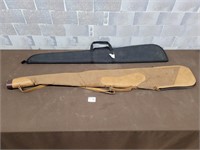 2 Soft shell rifle cases