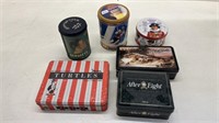 Assorted Chocolate Tins.