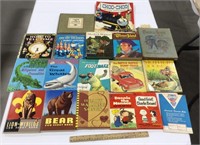 Lot of books including The Rattle-Rattle Dump