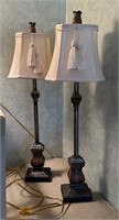 Pair of Tall Accent Lamps