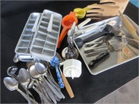 Assorted Kitchen Items, Some are Vintage