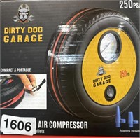 DIRY DOG AIR COMPRESSOR RETAIL $30