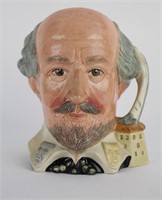 ROYAL DOULTON CHARACTER MUG " WILLIAM SHAKESPEARE"