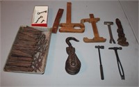 Miscellaneous Vintage Tools & Nails