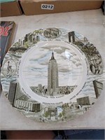 Empire State Building wall decor plate