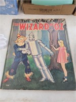 The story of The Wizard of Oz book copyright 1939