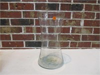 13" Tall Glass Candle Holder / Vase
