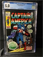Captain America 124 CGC 5.0