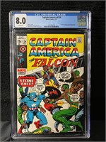 Captain America 134 CGC 8.0 1st App Key