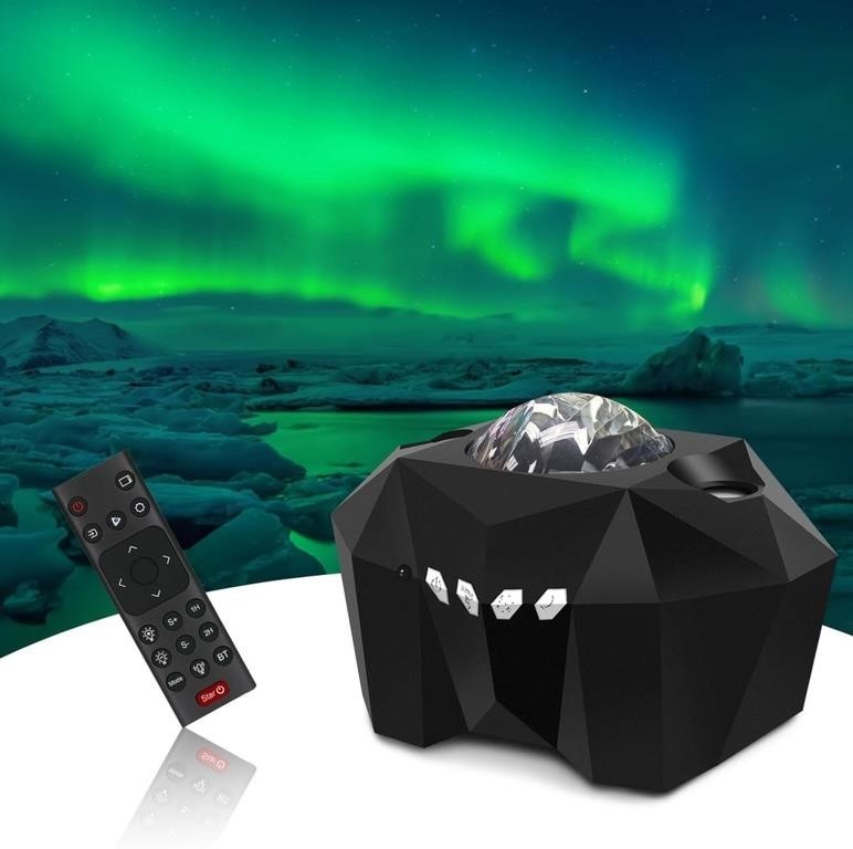 AURORA NIGHT LIGHT PROJECTOR W/ SPEAKER