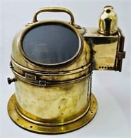 1950's Merchant Style Brass Binnacle Compass