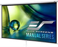 Elite Screens Manual Series, 150-inch 16:9, Pull