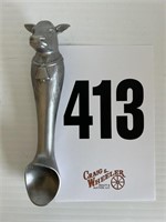 Pewter Blue Bell Ice Cream Scoop