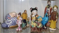 Group of Chinese porcelains (some with damage)