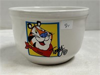 Kellogg’s Tony The Tiger Cereal Bowl
