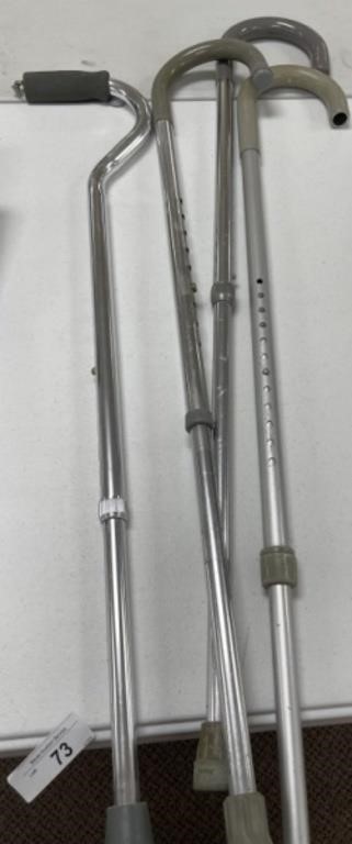 4 - Aluminum Health Canes