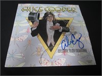 Alice Cooper Signed Album Direct COA