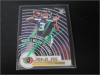 Russell Wilson Signed Trading Card Direct COA