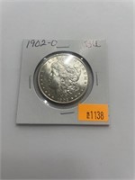 1902-o BU Morgan silver dollar