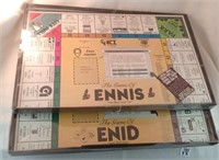 (2) Board Games NEW City of Enid & City of Ennis