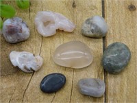 MIXED LOT ROCK STONE LAPIDARY SPECIMEN