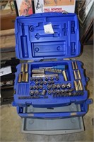 Kobalt tool box with sockets, etc