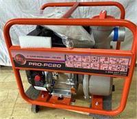 DR-PRO 2” water/chemical pump, 158 GPM, 223cc gas
