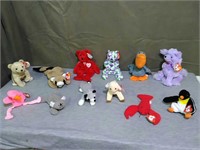 Lot of 12 Assorted Beanie Babies.
