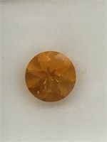 1.85CT 9MM ROUND MADERIA CITRINE