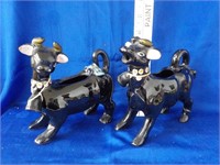 Cow creamer/sugar chips, repaired
