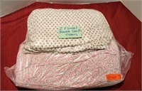 2 double size Flannel Quilt Covers