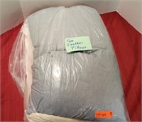 2 standard size Feather Pillows