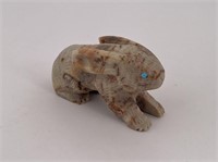 Sedrick Banteah Zuni Carved Stone Rabbit Fetish