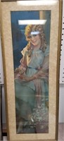 LARGE VICTORIAN MARY PICKFORD PRINT