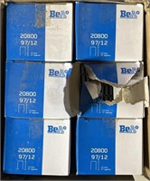 (6) Boxes of BeA #20800 9 7/12 12mm 1/2in Staples