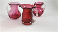 CRANBERRY GLASS GROUP #2