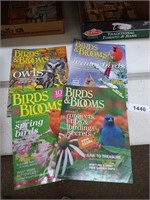 (4) Birds & Blossoms Magazines