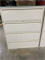 Lateral File Cabinet and Contents