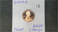 2007s DCAM Proof Lincoln Head Cent lb7016